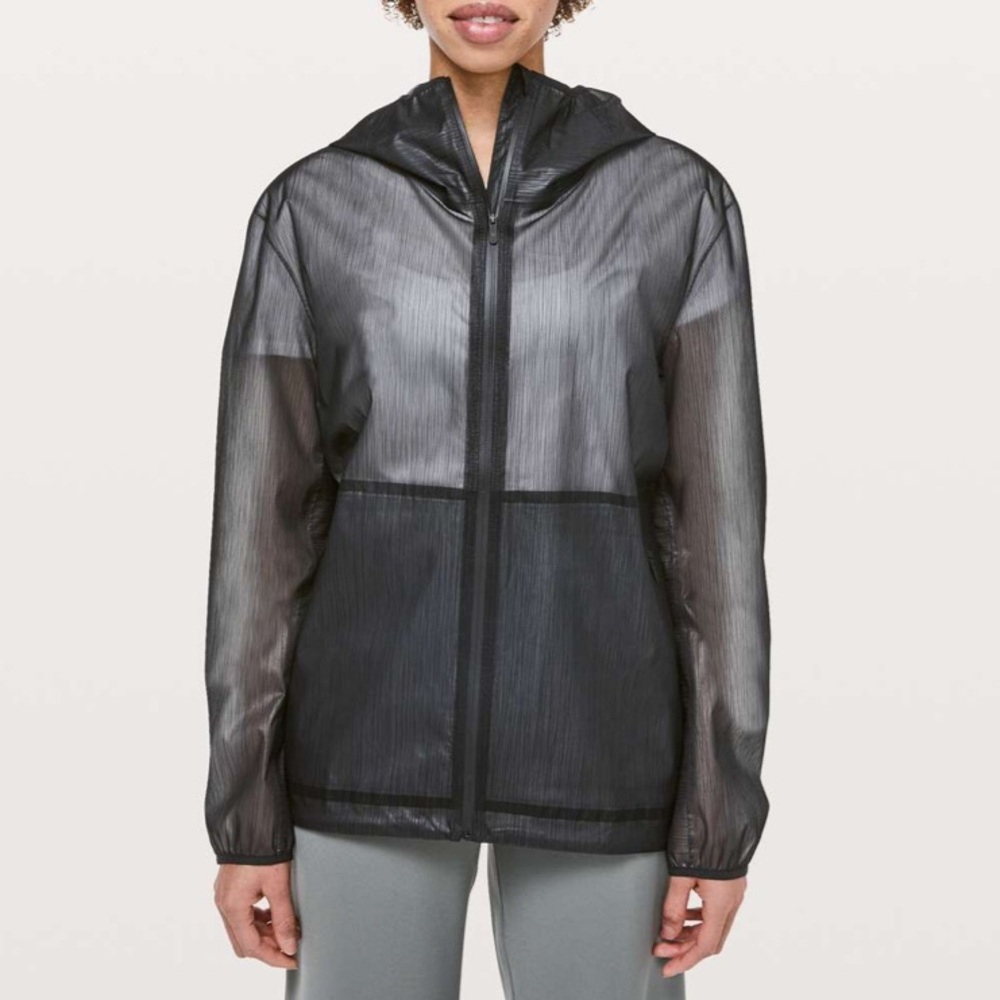 NWOT Lululemon Sheer Joy Waterproof Jacekt